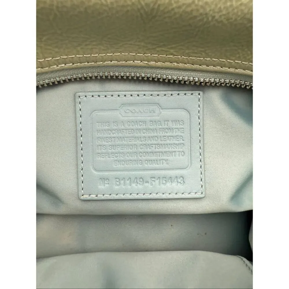 Coach Ashley Sateen Satchel Bag Rare Y2K
